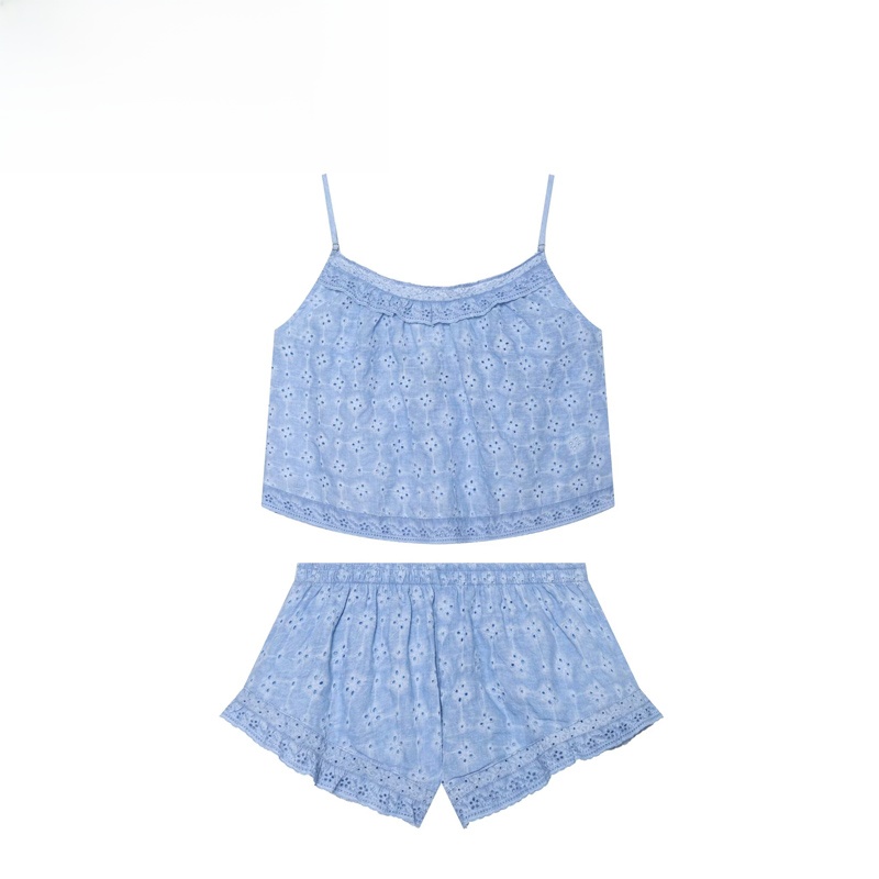 Modisches besticktes Top-Short – Summer Clothing Brands Bewertung und Preis