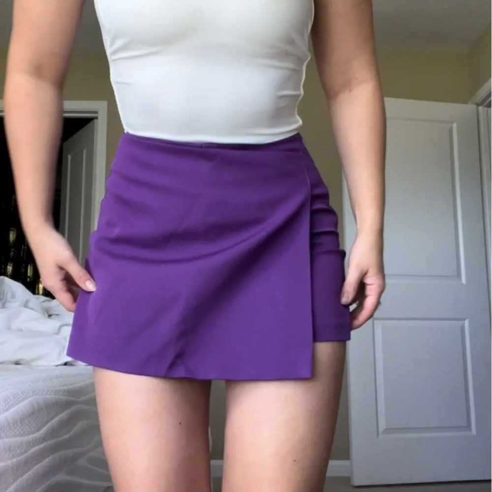 MUJER Skort für Damen, hohe Ta – Summer Zara Bewertung und Preis
